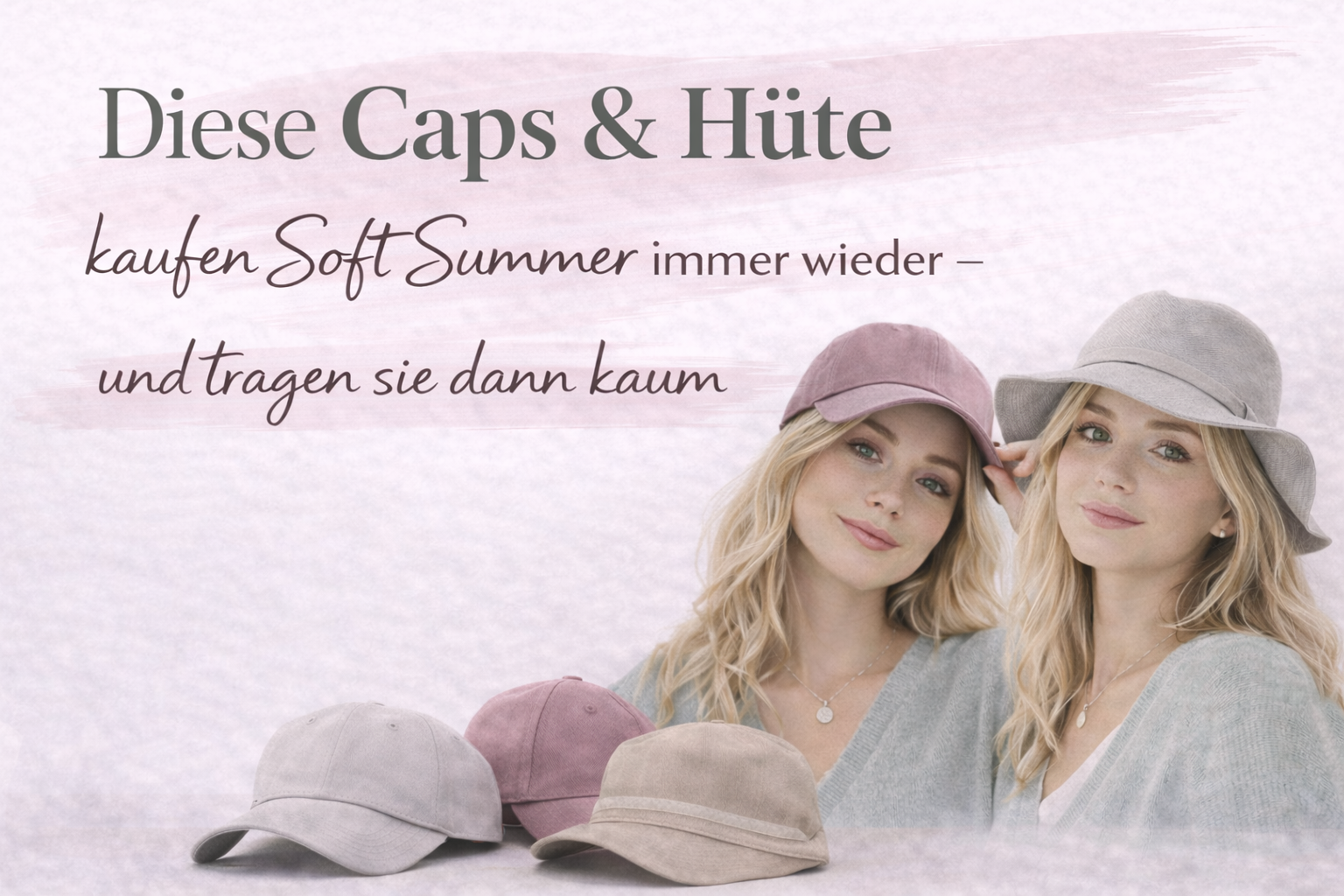 Diese Caps & Hüte kaufen Soft Summer immer wieder – und tragen sie dann kaum