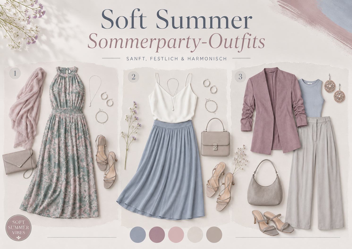 Soft Summer Magazin #011 – Sommerparty-Outfits