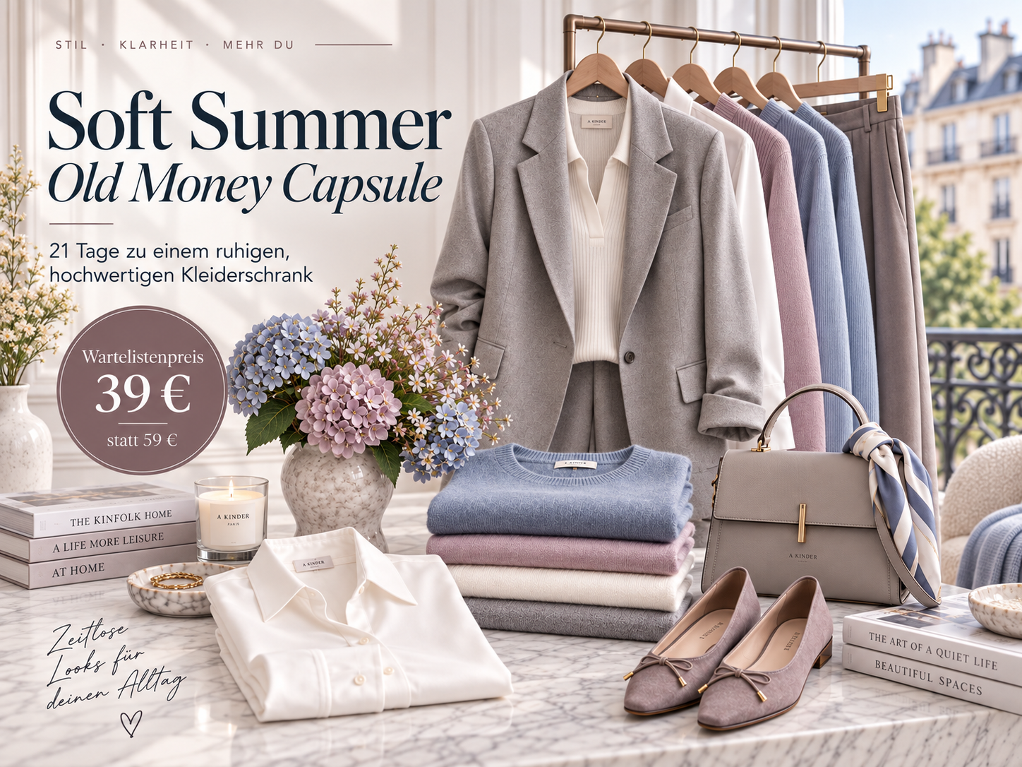 Soft Summer Old Money: So funktioniert der elegante Stil in deinen Farben