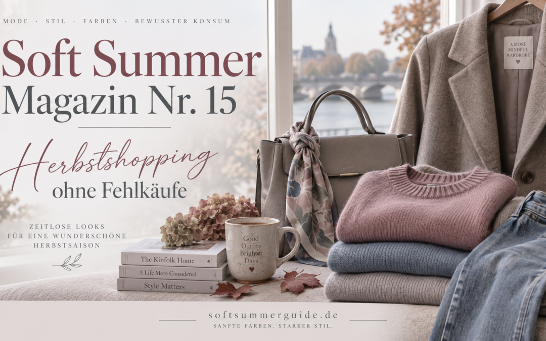 Soft Summer Magazin #015 – Herbstshopping ohne Fehlkäufe