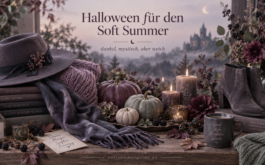 Halloween Outfits für den Soft Summer: Kostüme und Party Looks in deinen Farben