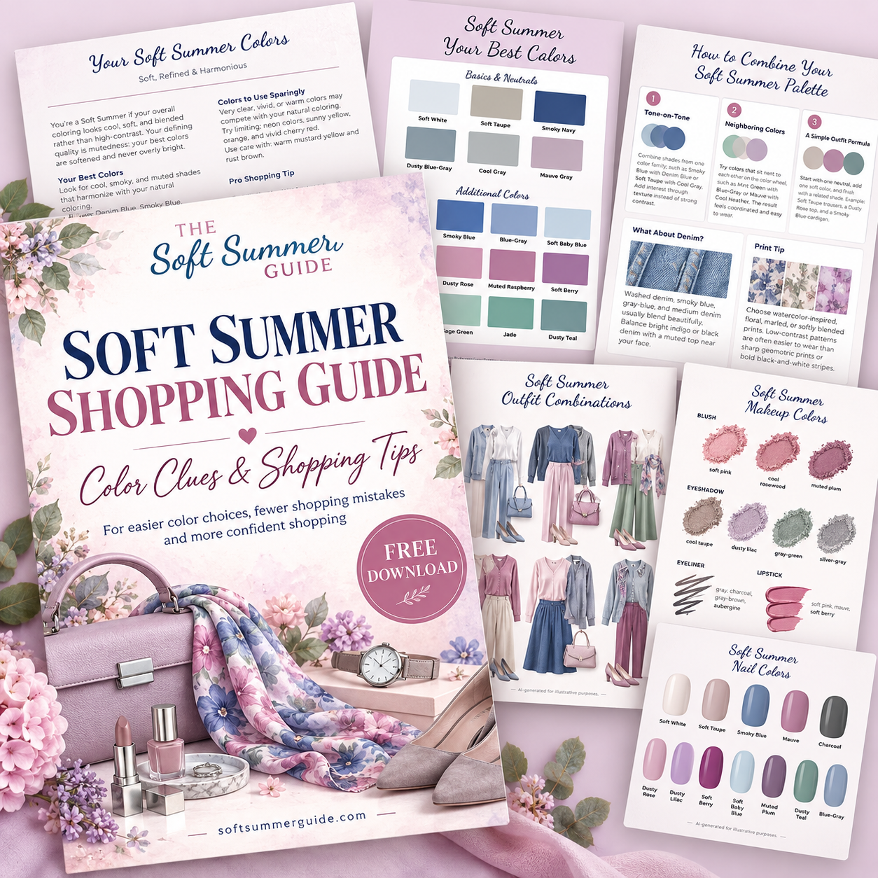 Free Soft Summer Shopping Guide